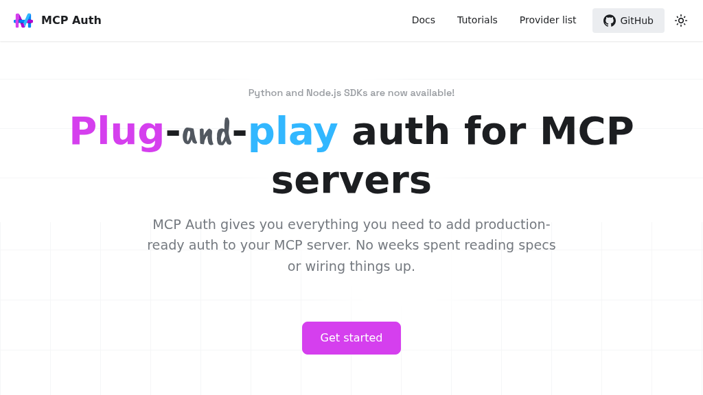 MCP Auth