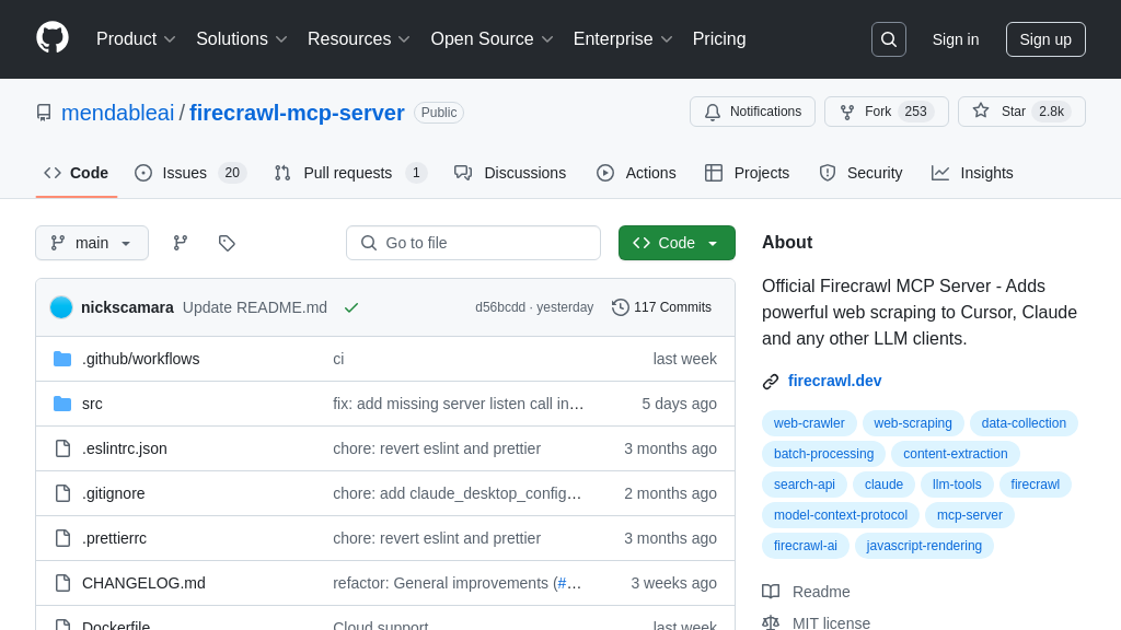firecrawl-mcp-server
